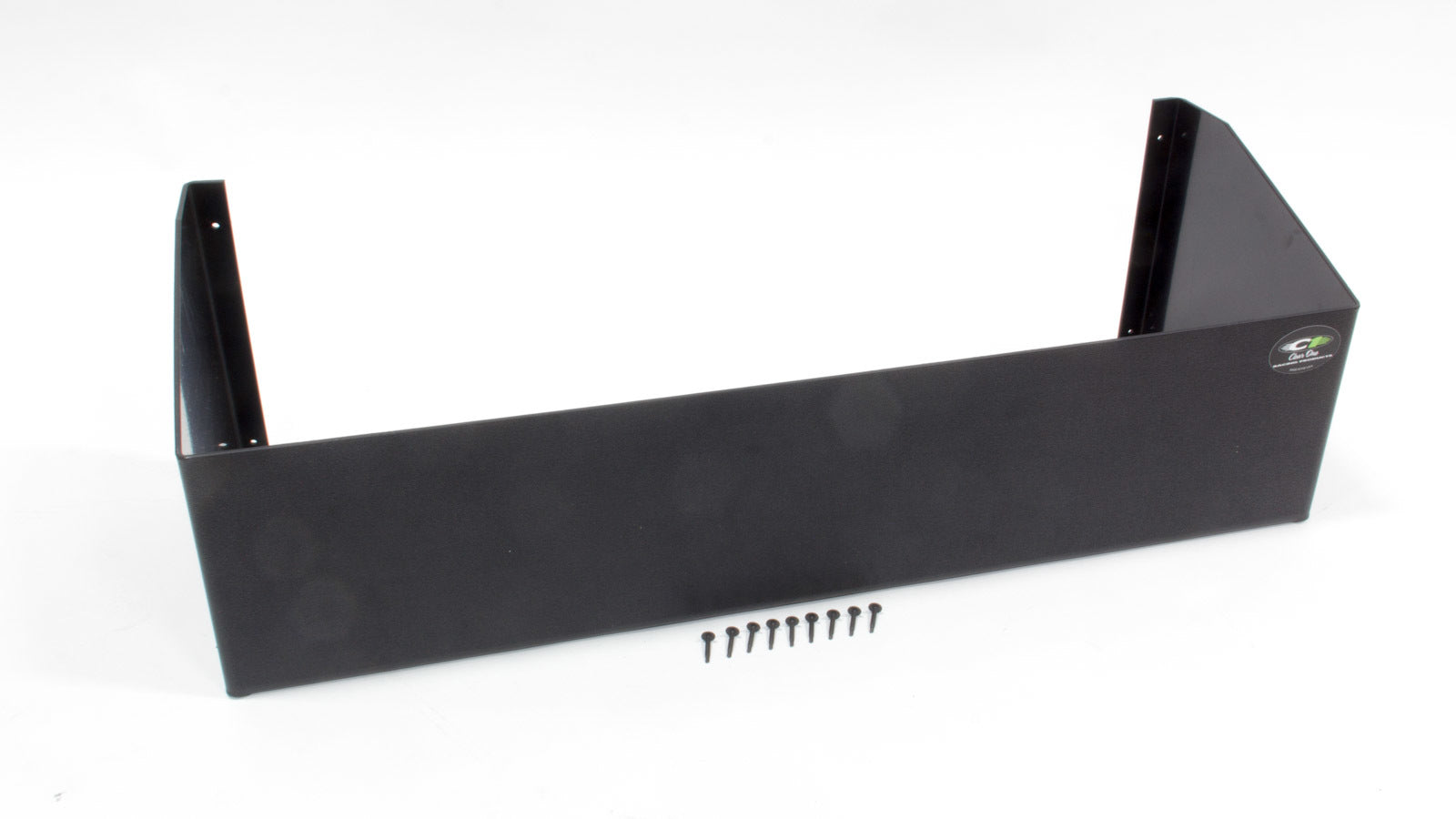 Clear One Racing Products TC110 Utility Jug Rack, 3-Bay, Black Plastic