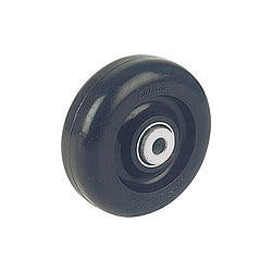 Competition Engineering C7060 Wheelie Bar Wheel with Rubber Tire for Race Cars