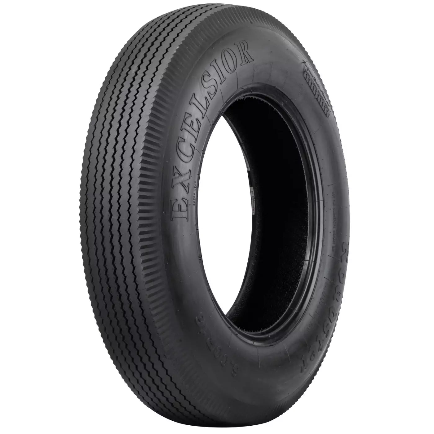 Coker Tire 518103 600R16 Bias Ply Tire with Black Sidewall