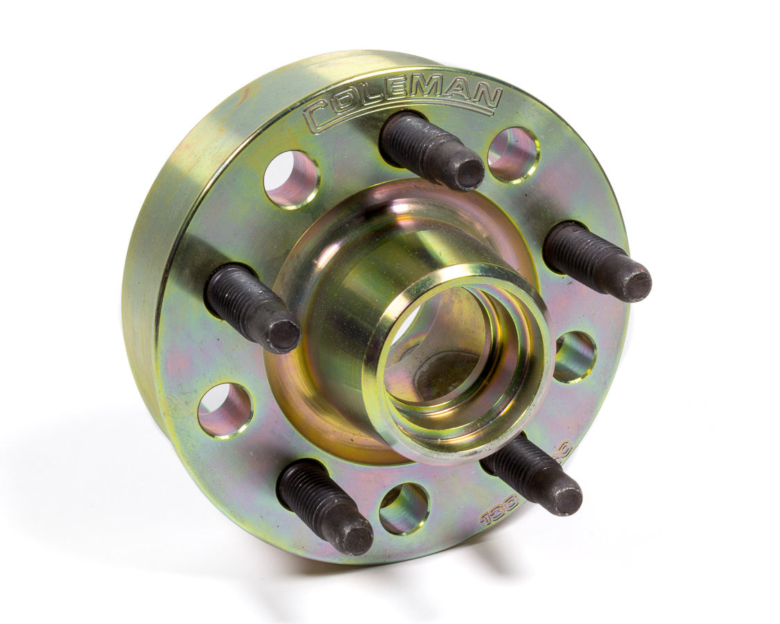 Coleman Racing Products Sportsman Hub for Camaro 5x 4.75 Inch, Steel, Cadmium Finish with Wheel Studs Included