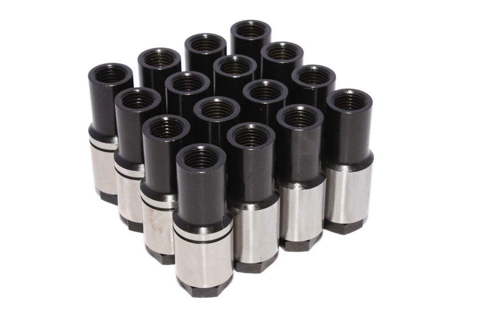 COMP Cams 4509-16 Rocker Arm Nut Set with 3/8 Inch Thread, Steel, Black Oxide Finish