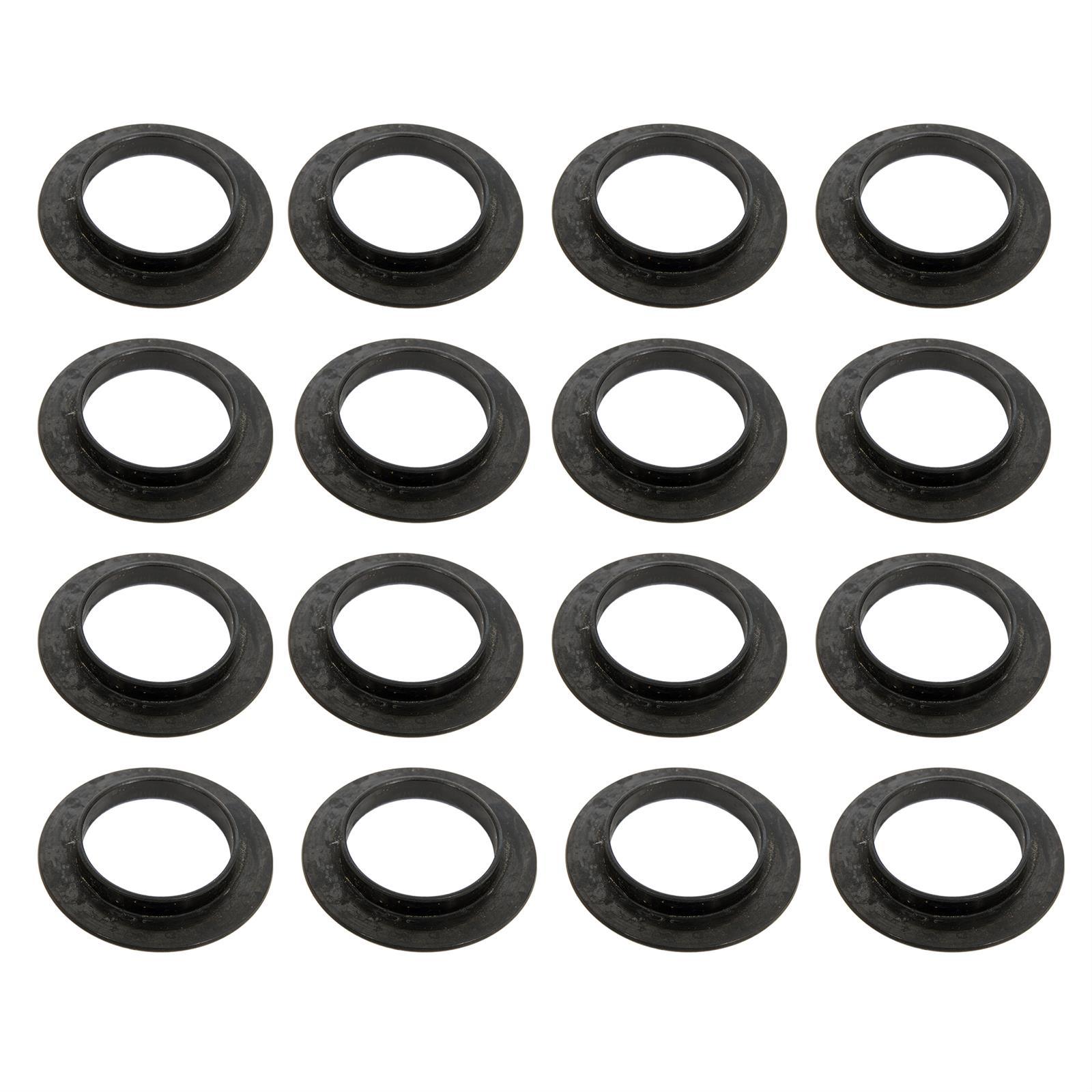 COMP Cams Valve Spring Locator Set 4679-16, Inside Diameter 0.805 Inch, Outer Diameter 1.285 Inch, Steel, Black Oxide Finish, Set of 16
