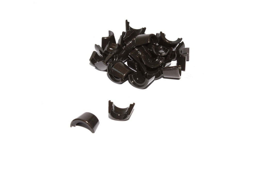 COMP Cams 611-16 Valve Lock, 11/32 Inch, 10 Degree Super Locks with Lash Cap Recess, Steel, Black Oxide, Set of 16