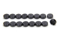 Comp Cams 622-16 Valve Lash Cap 3/8 Inch Stem Diameter, 0.080 Inch Thickness, Steel, Natural Finish, Set of 16