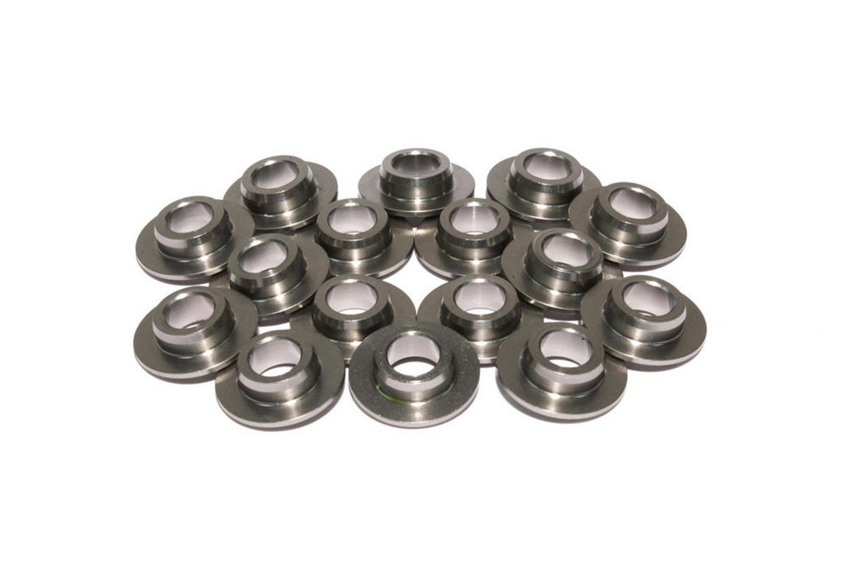 COMP Cams 772-16 Titanium Valve Spring Retainers for GM LS-Series Engines, 7 Degree, 0.645 Inch OD Step, 1.055 Inch Single Spring