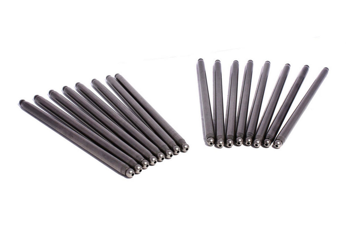 COMP Cams 7815-16 Hi-Energy Pushrods for Big Block Chevy, 7.725 and 8.684 Inch Length, Steel, 3/8 Inch Diameter Set of 16