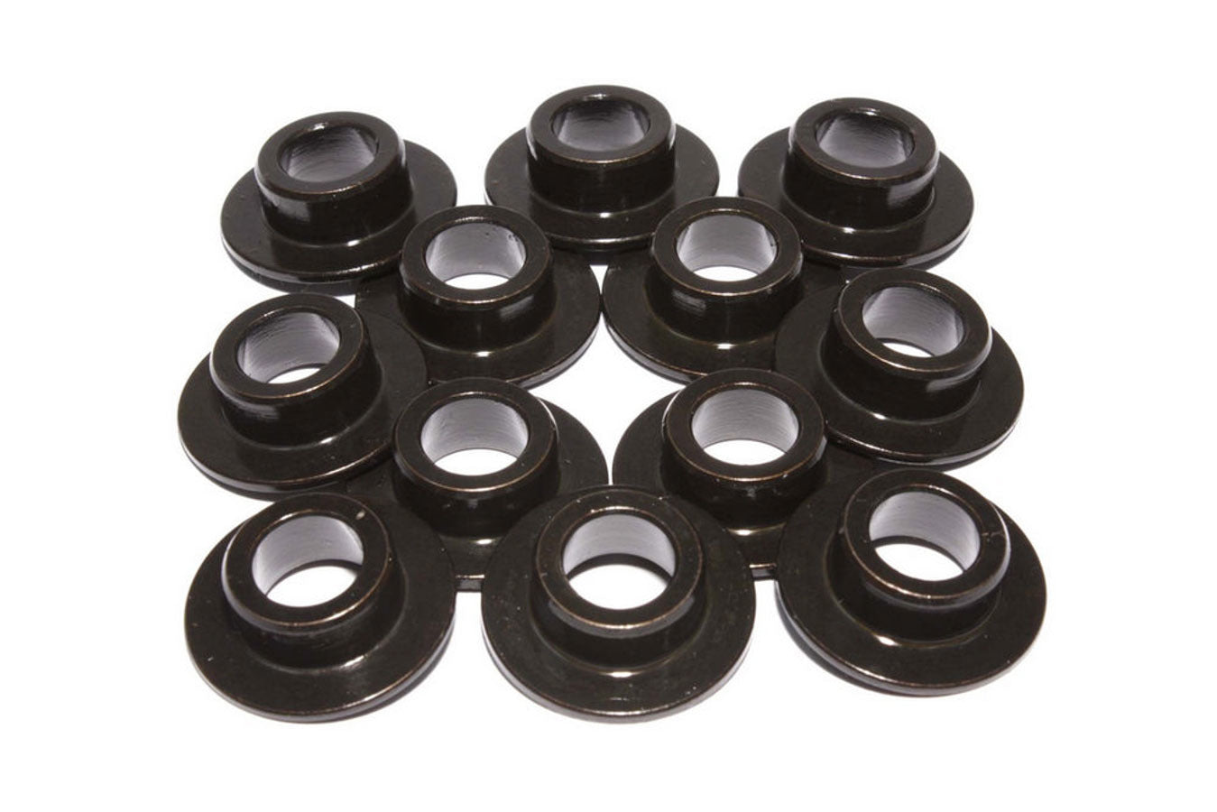 COMP Cams 787-12 Steel 7 Degree Valve Spring Retainers, 0.640 Inch OD, Black Oxide Finish, Set of 12