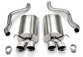 Corsa Performance 14169 Axle Back Exhaust System for Chevrolet Corvette 2005-2008 with 2.5-Inch Diameter and 3.5-Inch Tips