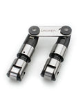 CROWER 66294H-16 Pontiac 455 Solid Roller Lifter Set, Severe Duty, 0.842 Inch Diameter, Set of 16
