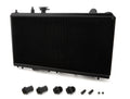 CSF Cooling Radiator 2850KB for Honda Civic 1992-2000 with Black Finish and Single Pass Design