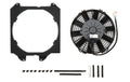 CSF Cooling 2858FB Electric Cooling Fan for Honda Civic 1992-2000, 12-Inch Push/Pull Blade, Aluminum Shroud