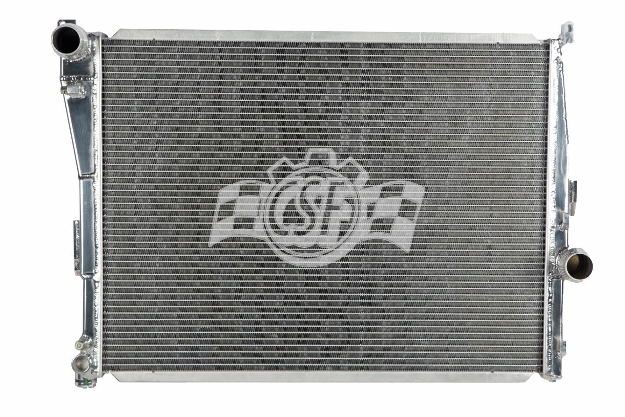 CSF Cooling Radiator 3055 for BMW 320i and 323i – 22.81 in W x 17 in H Aluminum with Driver Side Inlet and Passenger Side Outlet