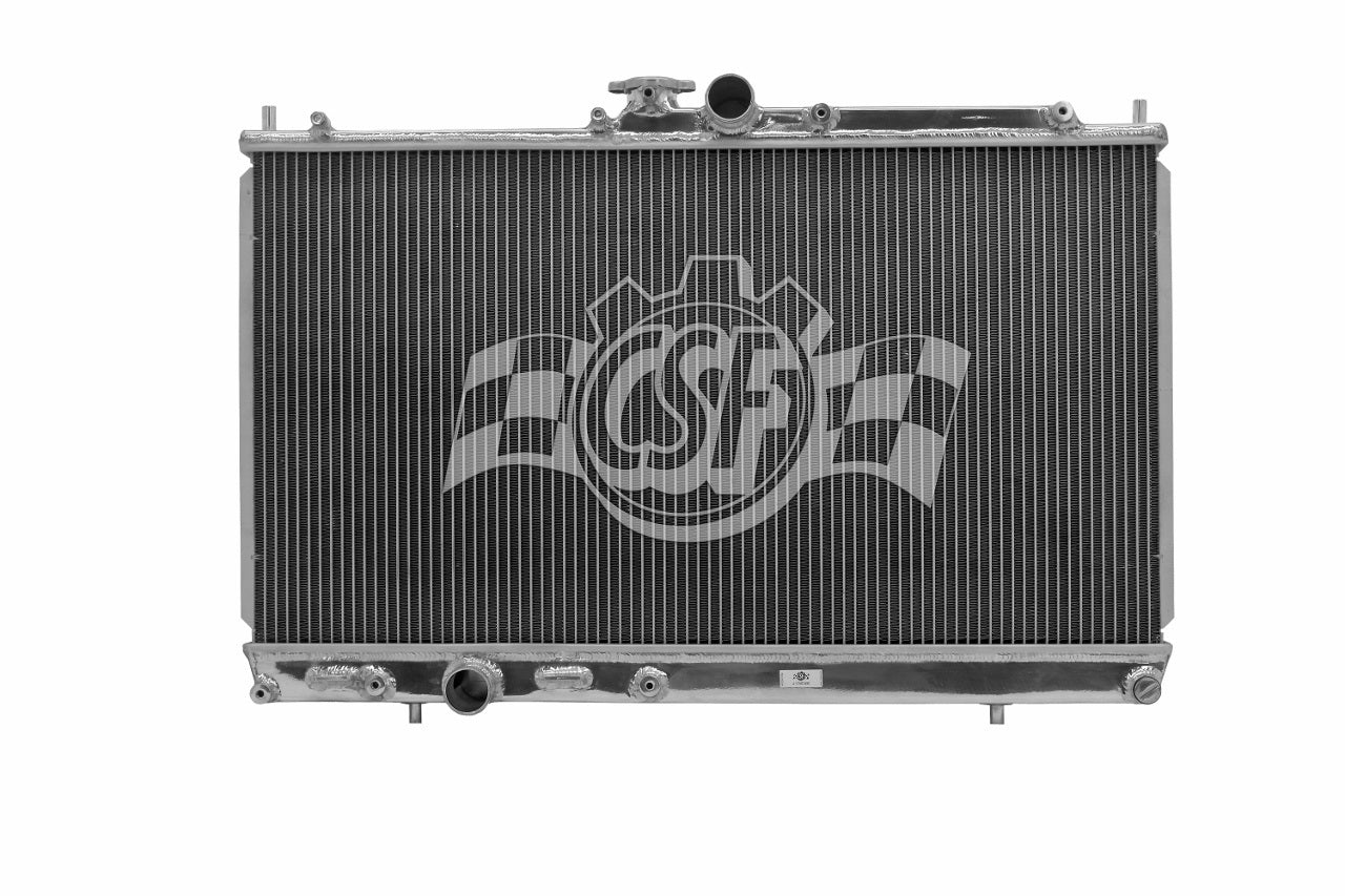 CSF Cooling Radiator for Mitsubishi Lancer 2003-2007 with Aluminum Construction and Polished Finish