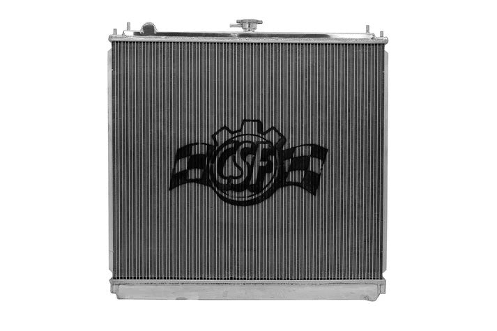 CSF Cooling Radiator 7029 for Nissan Frontier, Pathfinder, Xterra 2005-2010, Dual Pass Aluminum, Passenger Side Inlet, Driver Side Outlet