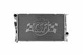 CSF Cooling Radiator 7045 for BMW 1 Series 2008-2011, 23.625 Inch Wide, Aluminum, Single Pass, Driver Side Inlet, Passenger Side Outlet