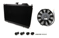 CSF Cooling Radiator 7075B for Mitsubishi Lancer 2003-2006, 27.625 in W x 14.75 in H, Aluminum with Fan and Shroud