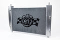 CSF Cooling Radiator 7223 for Chevrolet Corvette C6 2005-2013, Aluminum, 23.38 in Width x 16.5 in Height, Single Pass, Driver Side Inlet, Passenger Side Outlet