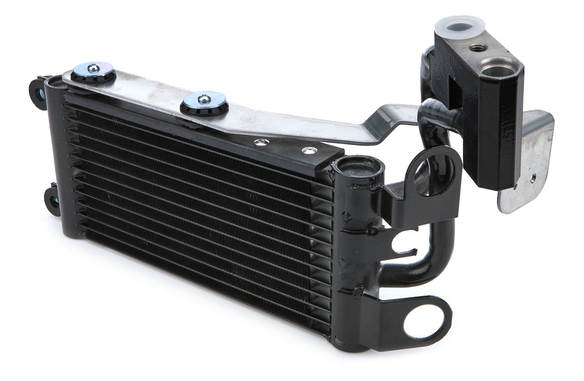 CSF Cooling Power Steering Cooler for BMW E9X M3 (2008-2013), Plate and Fin Aluminum Design, Black Powder Coat