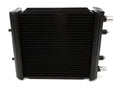 CSF Cooling 8207 Auxiliary Radiator for Cadillac CTS-V 2016-2019 and Chevy Camaro 2016-2021, 11.25 x 9.5 x 2.625 Inches, Aluminum, Black Powder Coat