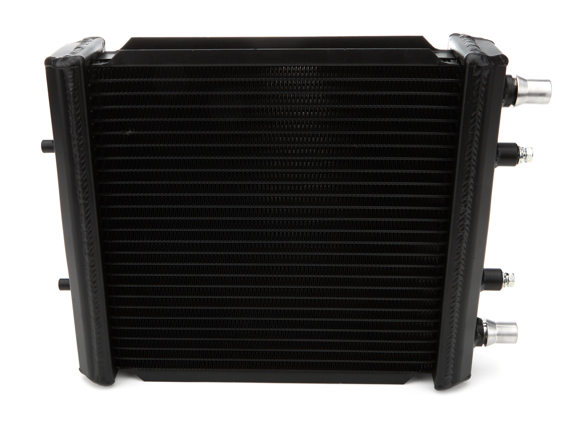CSF Cooling 8207 Auxiliary Radiator for Cadillac CTS-V 2016-2019 and Chevy Camaro 2016-2021, 11.25 x 9.5 x 2.625 Inches, Aluminum, Black Powder Coat