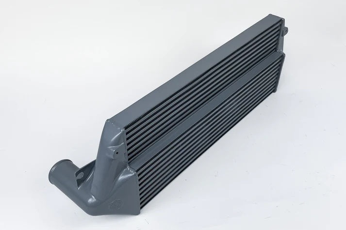 CSF Cooling Intercooler 8285 for Toyota Corolla 2023-2025 and Yaris 2020-2025, Aluminum, Silver Powder Coat, 2.5 Inch Inlet and Outlet