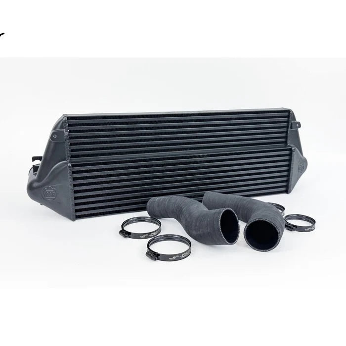 CSF Cooling 8285B Intercooler for Toyota Corolla 2023-2025 and Yaris 2020-2025 with Stepped Core and Black Powder Coat Finish