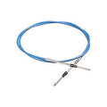 CSR Performance 6010 Zero Friction Push/Pull Throttle Cable, 10 ft, Solid Stainless Wire, Blue