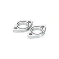 CSR Performance BBC Water Pump Spacer 9001 1/2 Inch Thickness Aluminum Natural Finish Pair