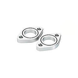 CSR Performance BBC Water Pump Spacer 9001 1/2 Inch Thickness Aluminum Natural Finish Pair