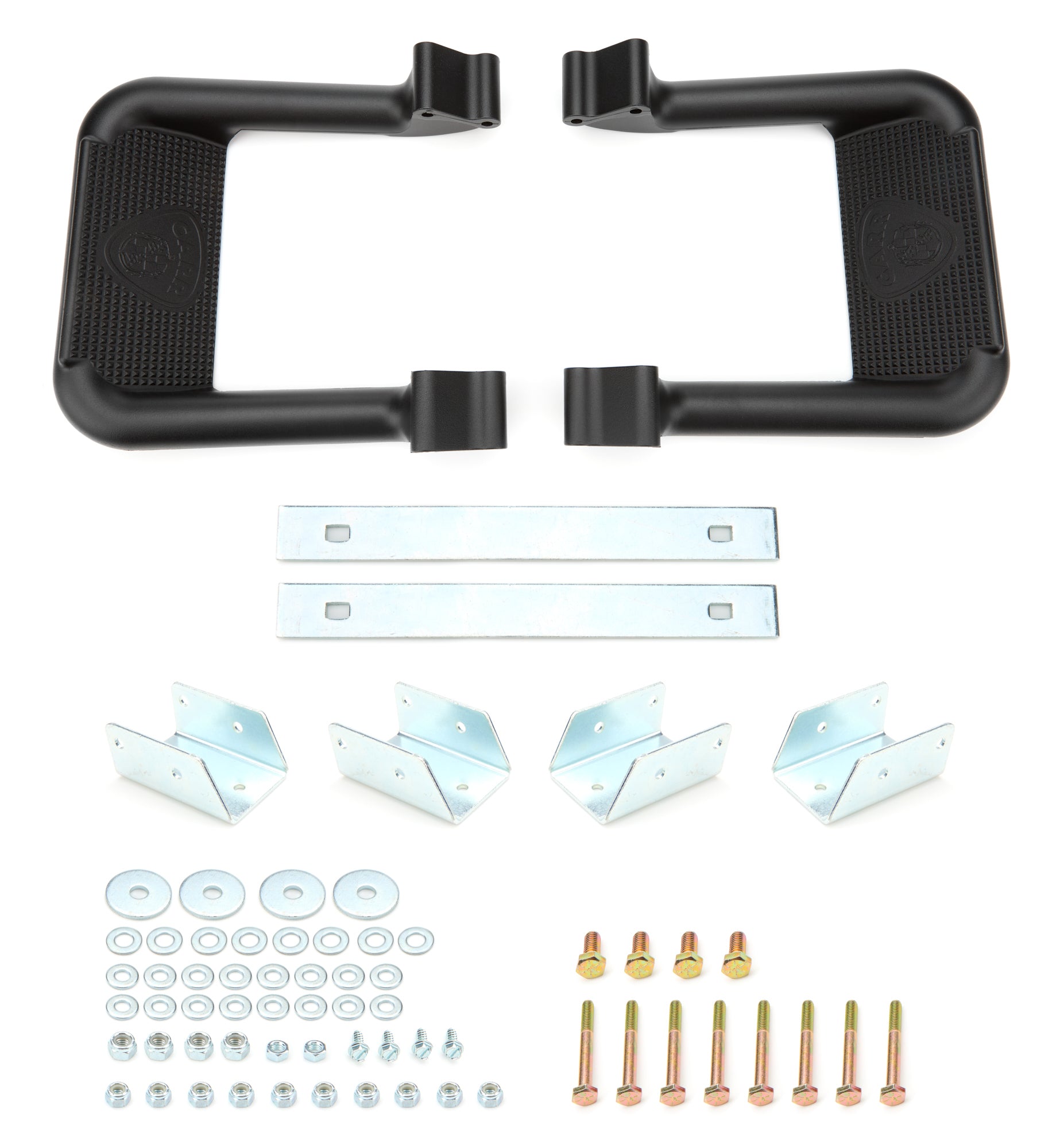 CARR 102521 Hoop II Multi Mount Step with Mount Kit for Ford Fullsize Trucks