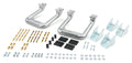 CARR Hoop II Multi Mount Step with Mount Kit Aluminum Silver Powder Coat
