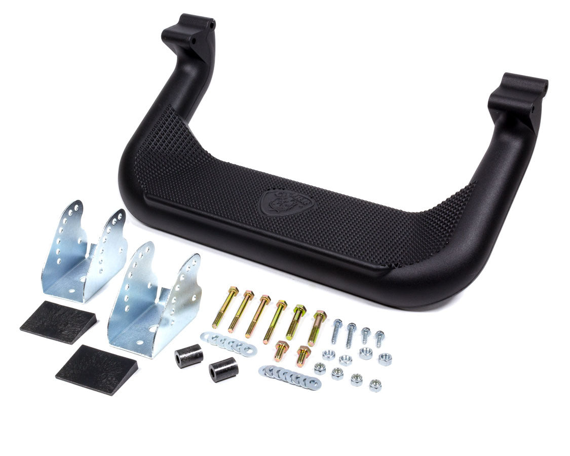 CARR 124031-1 Super Hoop Multi Mount Step Black Aluminum with Mount Kit