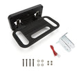 CARR HD Mega Hitch Step 2 and 2-1/2 Inch Receiver Fold-Away Aluminum Black Powder Coat