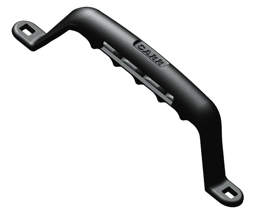 CARR CTA200031 Exterior Aluminum Grab Handle with Black Powder Coat, 10 Inches Long