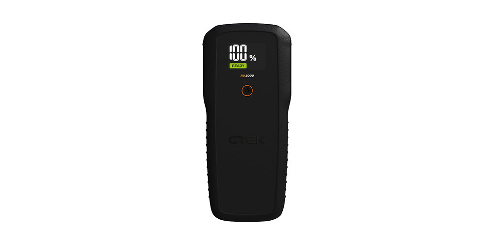CTEK Jump Starter RB3000 12V 3000 Amp Portable Battery with USB Ports and Clamp-On Cables