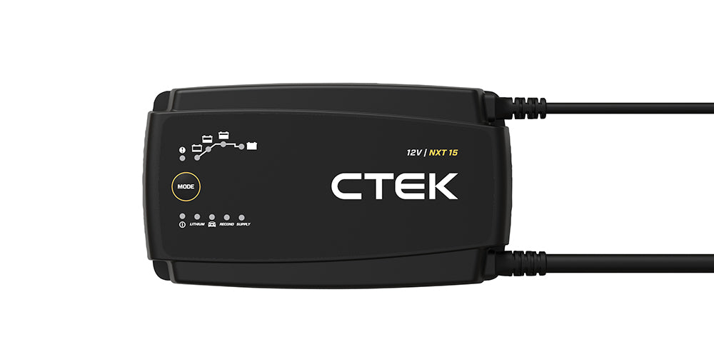 CTEK Battery Charger NXT 15 12V 15A with Indicator Lights