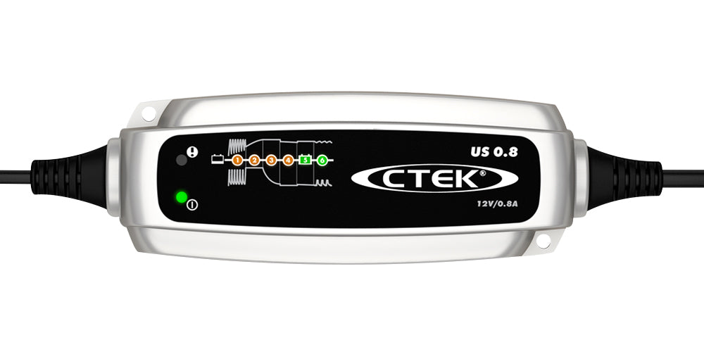 CTEK 56-865 Battery Charger US 0.8A 12V Lead Acid and AGM Maintenance Charger