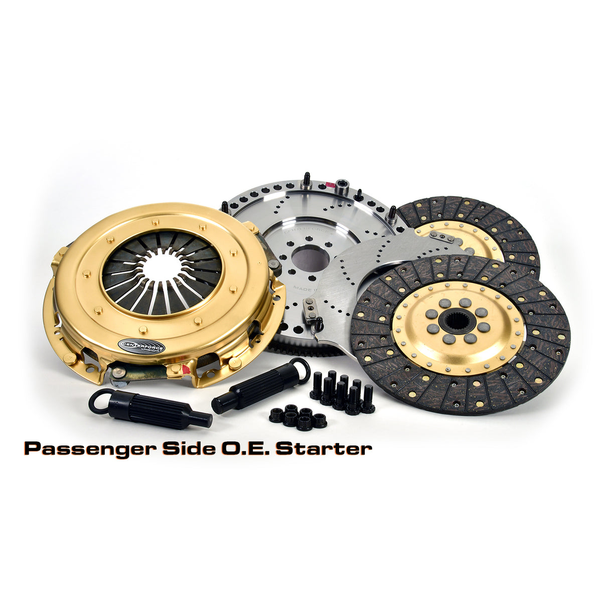 Centerforce SST Clutch and Flywheel Kit for Dodge Gen III Hemi with Dual Disc, 10.4-inch Diameter