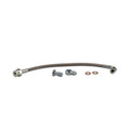 CENTERFORCE CTF604889 Hydraulic Clutch Line for Honda S2000 and Toyota Midsize Trucks, 11.25 Inch Braided Stainless Steel Hose with Banjo Fittings