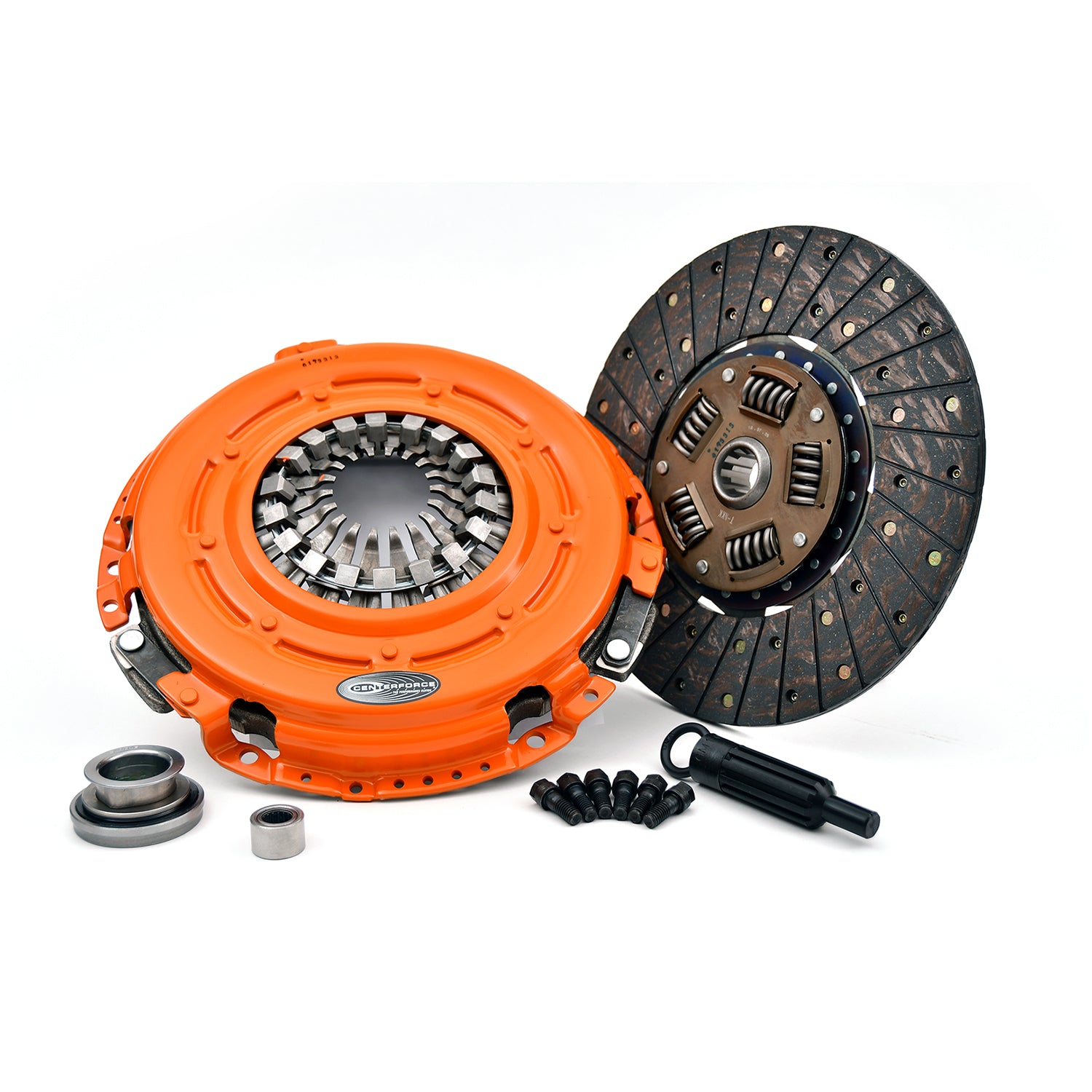 Centerforce KCFT240916 Clutch Kit for GM V6 and V8 Engines, 12 Inch Diameter, 1-1/8 Inch x 10 Spline, Sprung Organic Disc