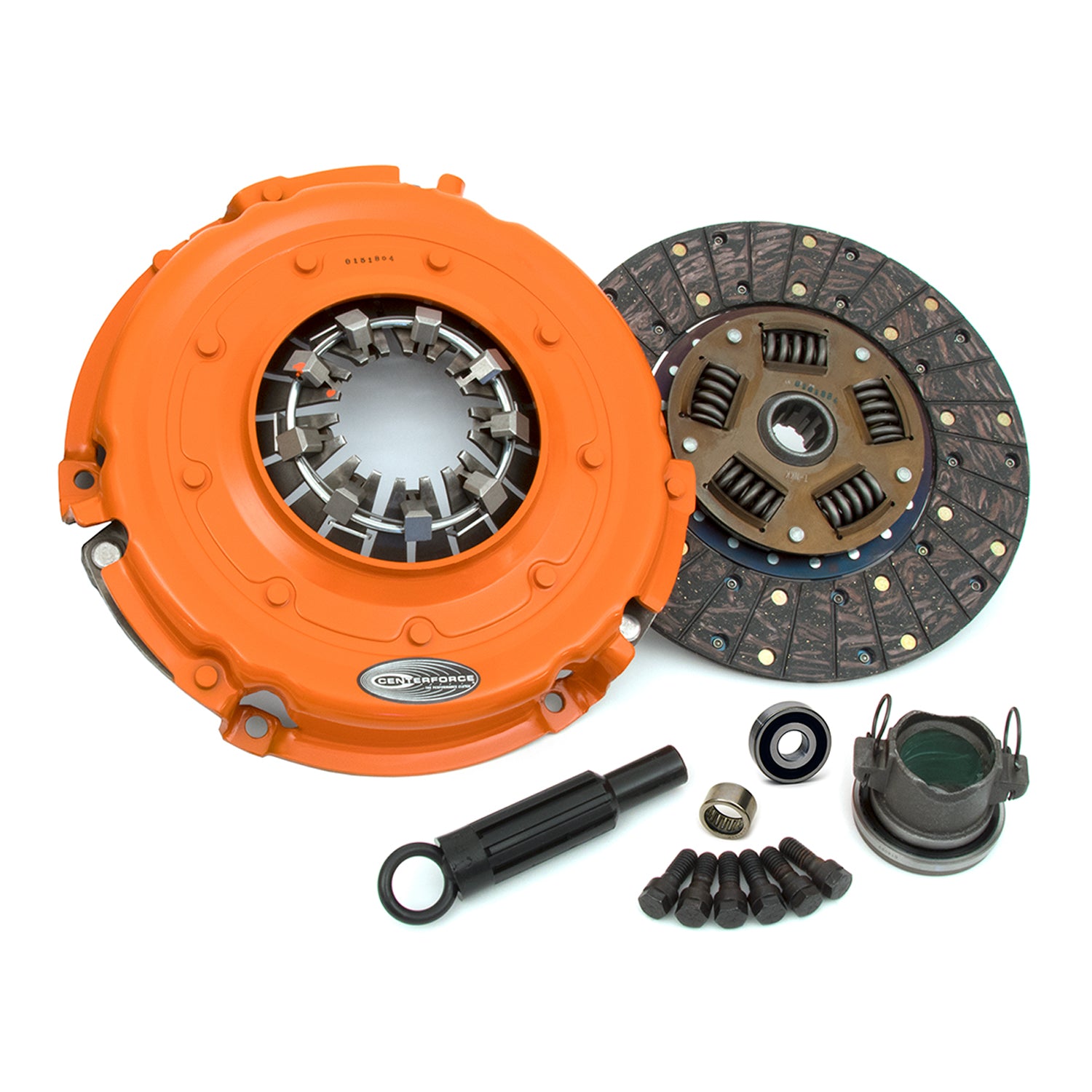 Centerforce KCFT643791 Clutch Kit for Jeep Wrangler JK 2012-2017, 10.75-Inch Diameter, Organic Single Disc with Sprung Hub