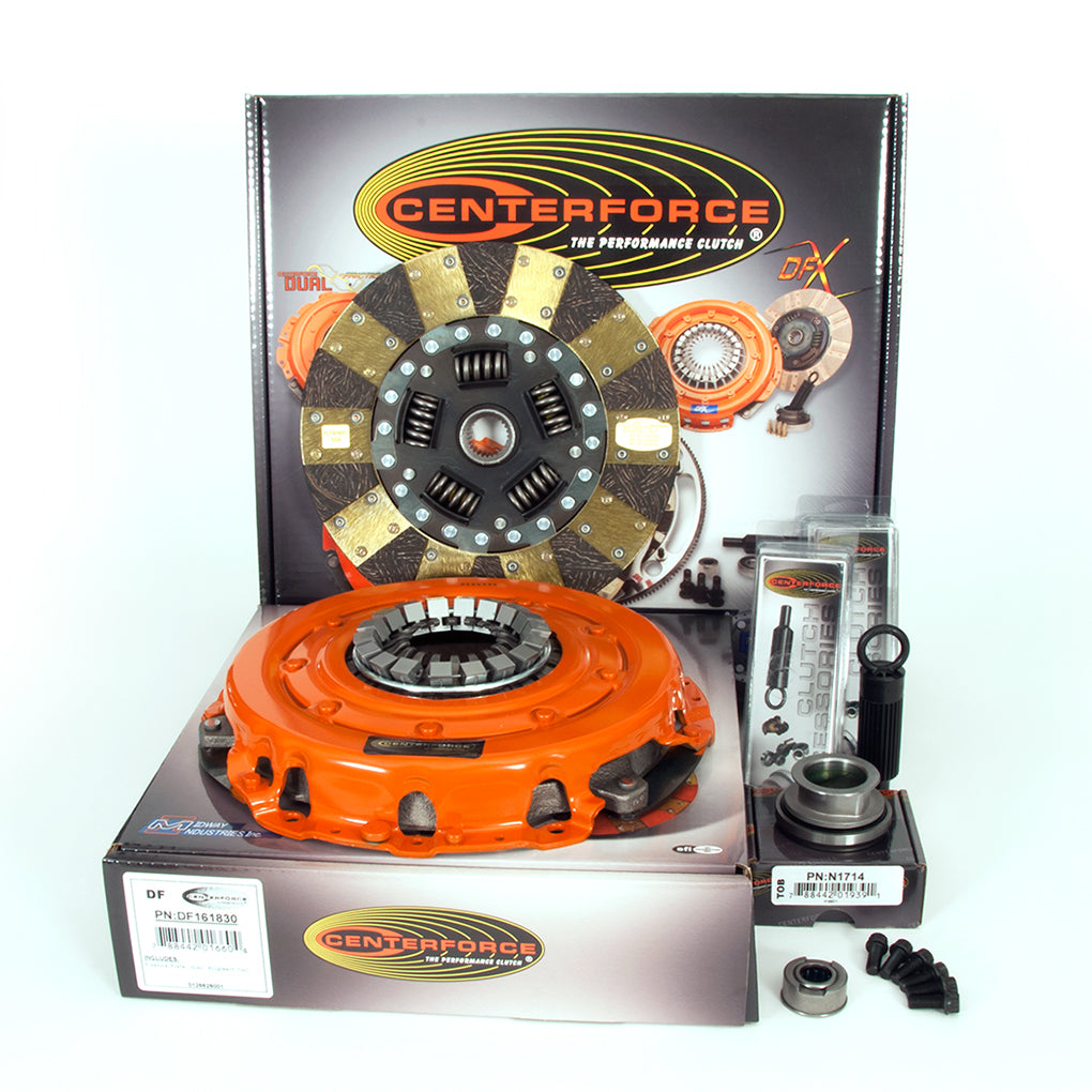 Centerforce KDF113014 Dual Friction Clutch Kit for Ford Mustang 1979-2001 with 10.4 Inch Diameter and 26 Spline