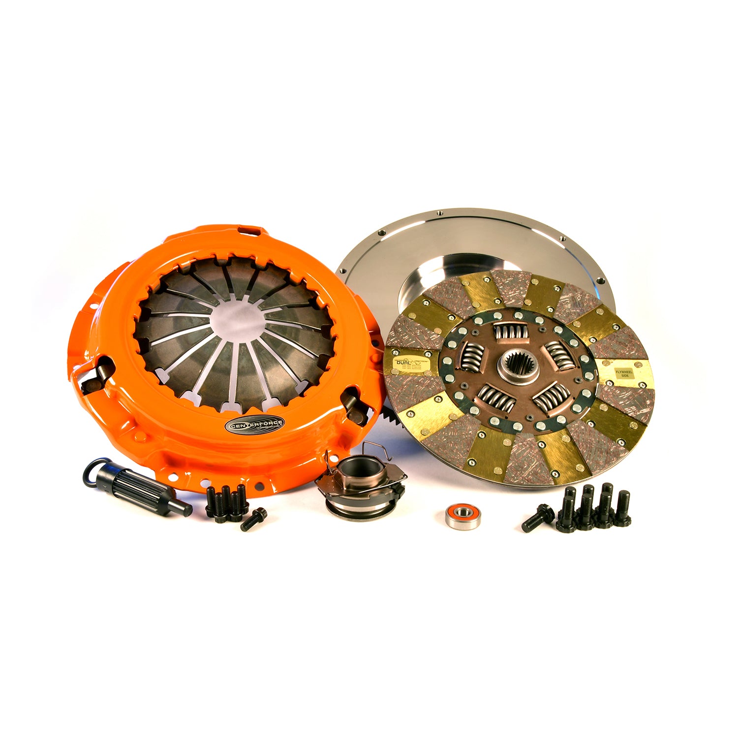 CENTERFORCE KDF811035 Dual Friction Clutch Kit for Toyota V6 3.5L with 11 Inch Diameter and 21 Spline
