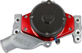 CVR Performance SBC Electric Water Pump 55 GPM with 1-3/4 Inch Hose Barb Inlet, Aluminum Finish