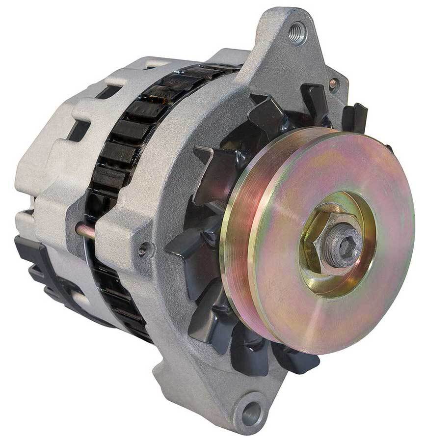 CVR Performance 7970CL 100 Amp Delco Race Alternator, 12V, 1-Wire, Aluminum Case