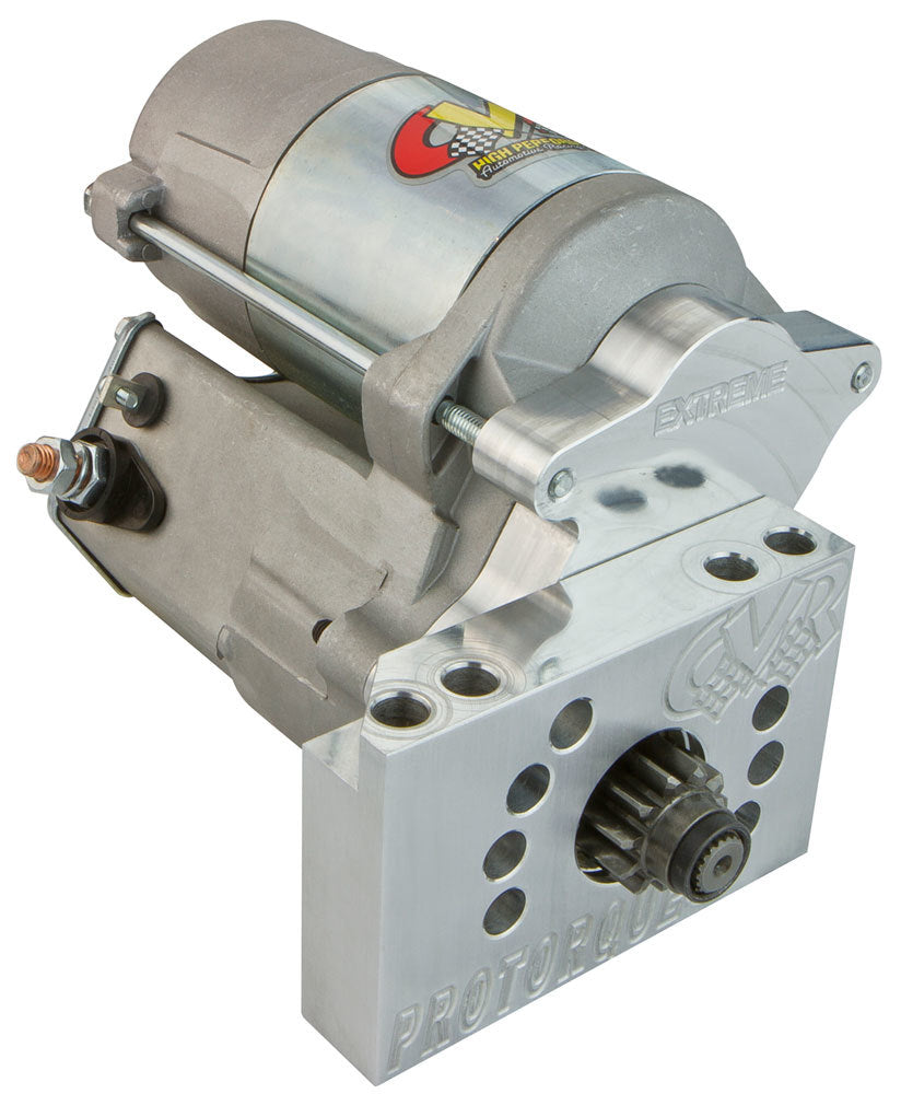 CVR Performance Chevy Extreme Protorque Starter 153/168 Tooth with 4.44:1 Gear Reduction and Straight Mount