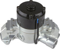 CVR Performance SBF Billet Aluminum Electric Water Pump with Clear Anodized Finish