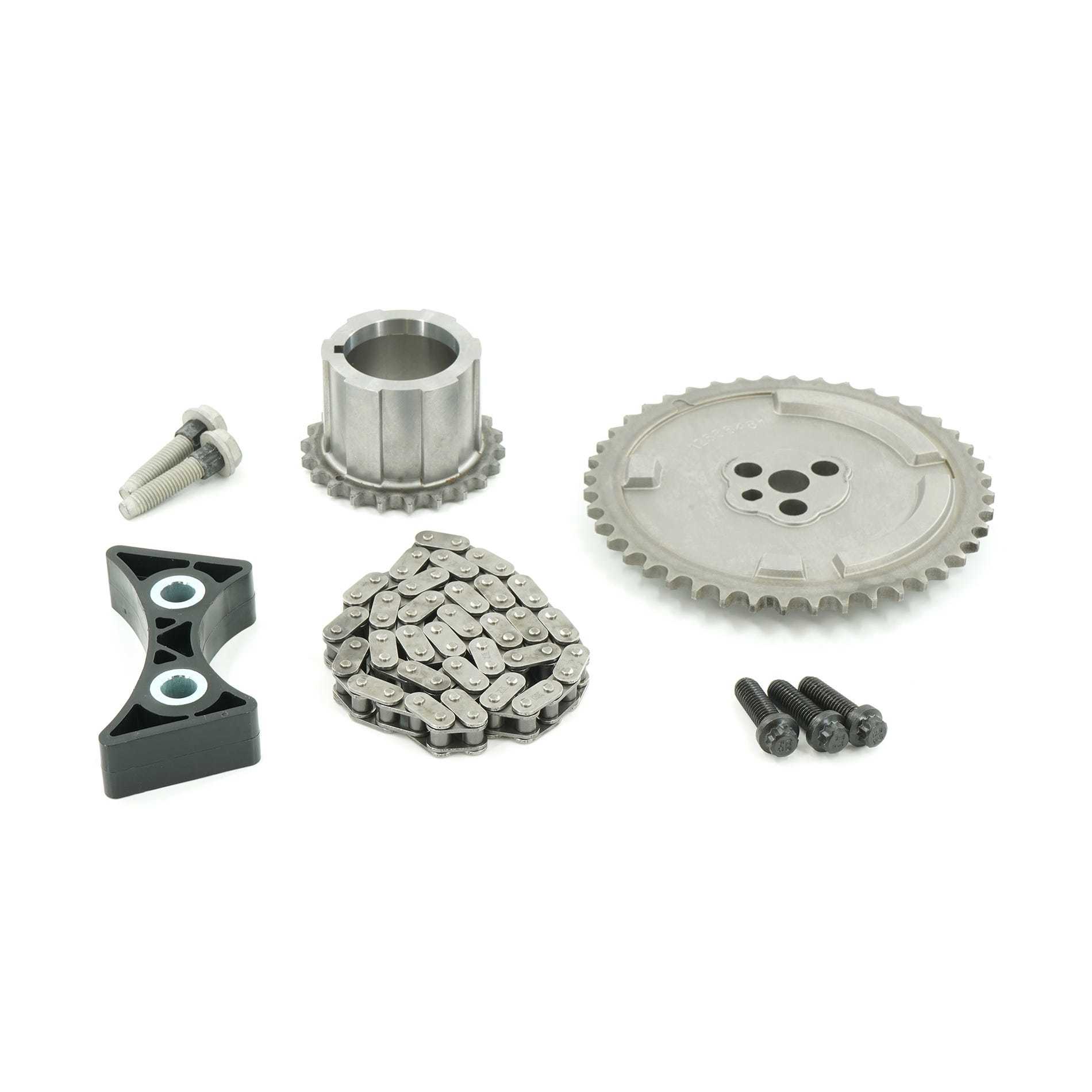 Brian Tooley Racing BTRTS4P/D LS Series Timing Chain Set with Damper, Single Roller, Camshaft and Crankshaft Gears