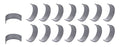 Daido Metal USA RS4719H-010 Connecting Rod Bearing Set for Small Block Chevy, 0.010 Inch Undersize, Narrowed Design