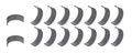 Daido Metal USA RS4819H-010 Connecting Rod Bearing Set for Small Block Chevy with 0.010 Inch Undersize